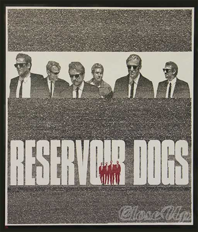 Abbildung: Poster Typo Reservoir Dogs