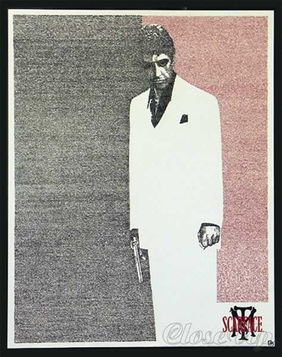 Abbildung: Poster Typo Scarface