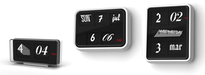 font clock