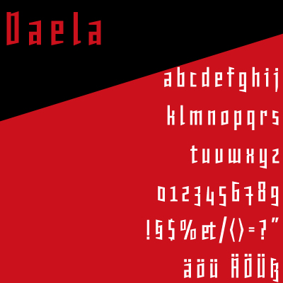 font daela