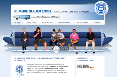 Homepage: 30 Jahre Blauer Engel