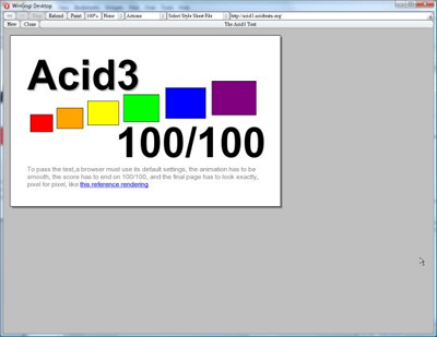 Opera Acid3