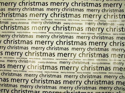 foto: merry christmas papier